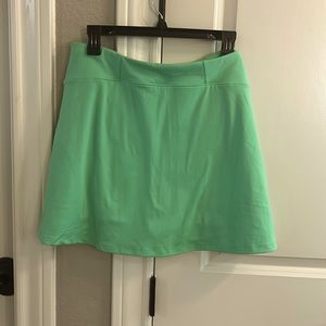 NWT Talbots Petite Large Green Tennis Skirt